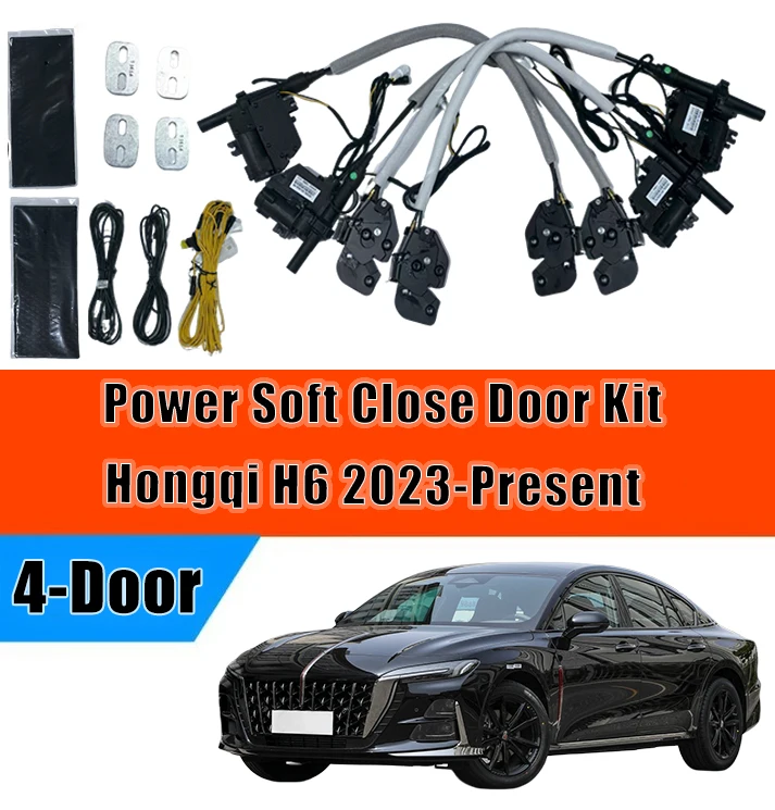 XCAR For Hongqi H6 2023-Present, Automatic Door Closing System with Electric Soft Close and Suction Lock