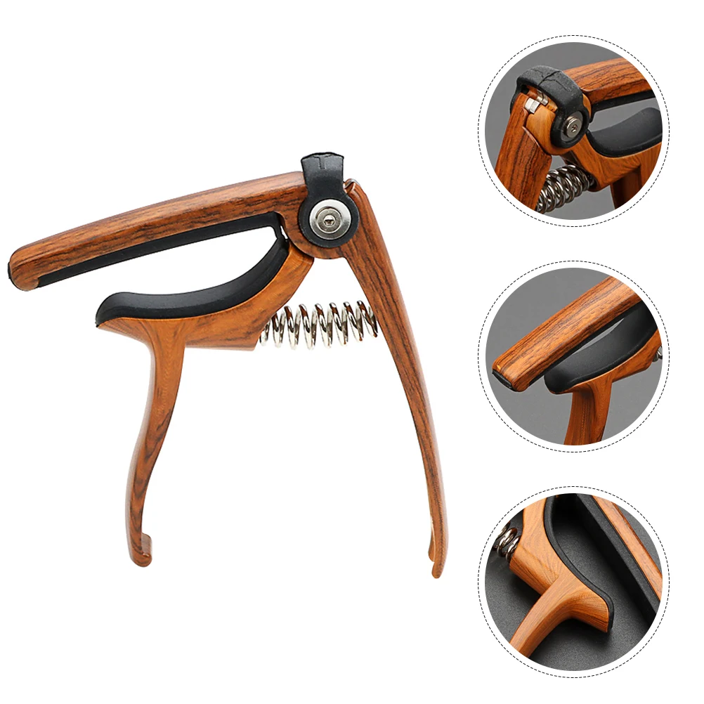 

Zinc Alloy Replacement Durable Lightweight Adjustable Trigger Tension For Acoustic Electric Capo Guitar Accessories Capo For