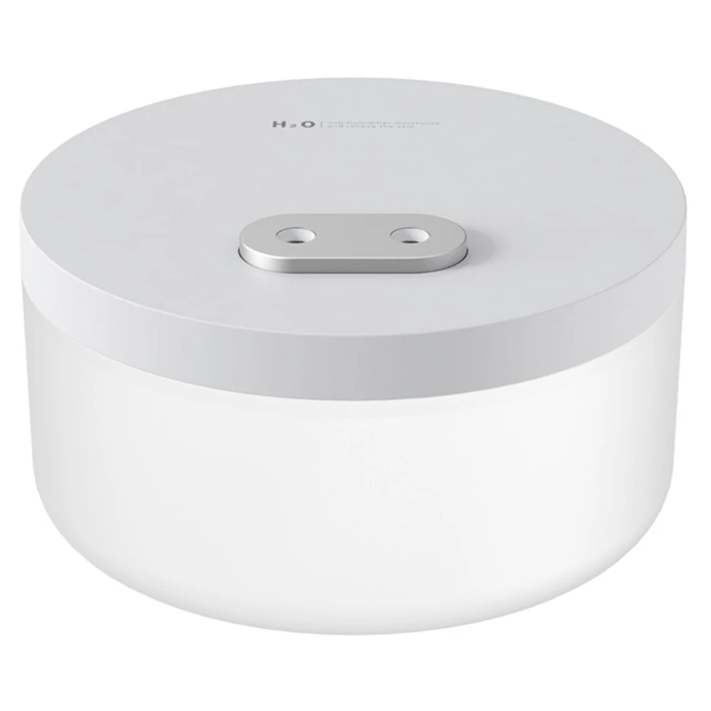 1000 ml Luftbefeuchter mit großer Kapazität, Dual-Spray, USB wiederaufladbar, kabelloser Ultraschall-Aroma-Diffusor, Lichtnebelgerät, Weiß