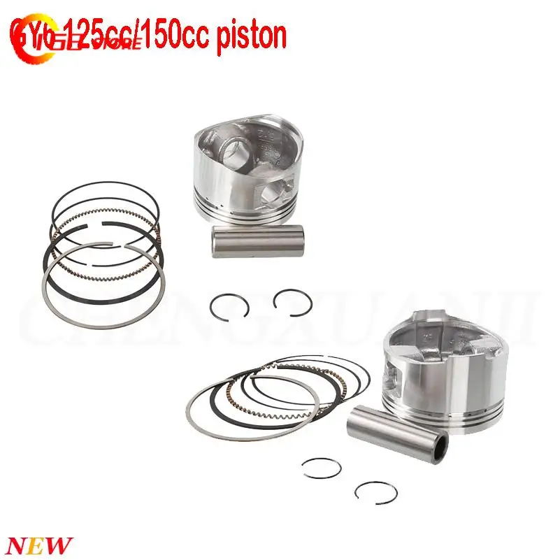 

The new GY6-150/125 medium cylinder piston ring piston pin is suitable for motorcycle engine modification accessories