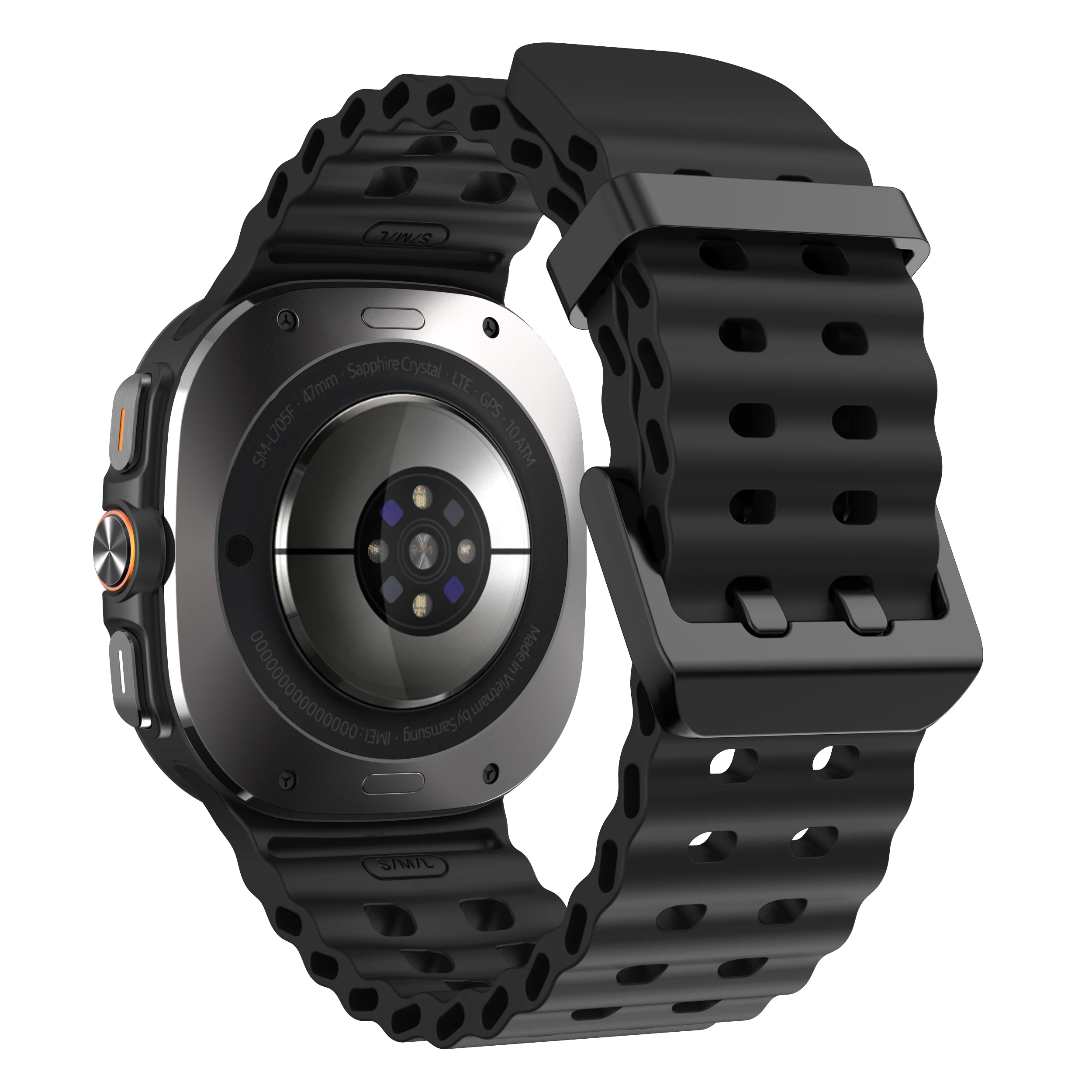 Cinturino originale per Samsung Galaxy Watch Ultra 47mm Soft Sports Correa bracciale per Galaxy Ultra 47mm cinturino da uomo donna