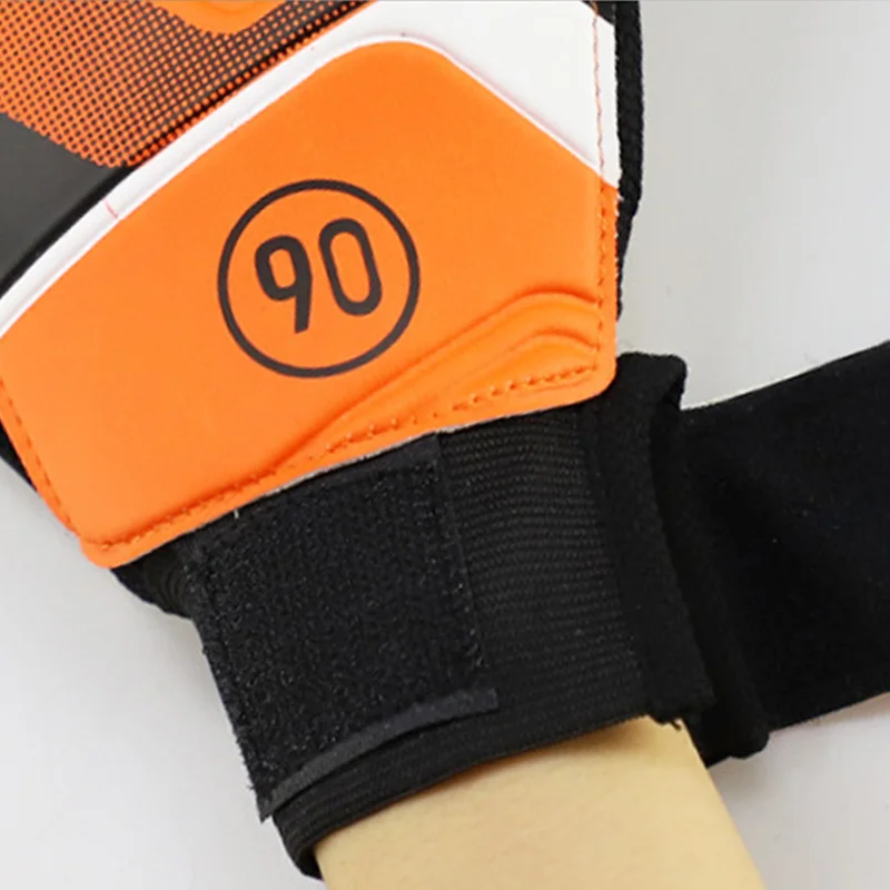 Guantes de portero de fútbol para niños, protección de manos de portero de látex PU anticolisión, guantes de fútbol para adolescentes