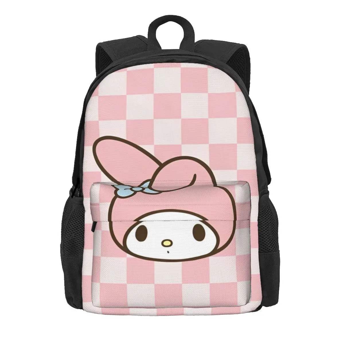 

Женский Классический рюкзак Sanrio Melody Kuromi, милый детский школьный ранец с 3D-принтом для компьютера