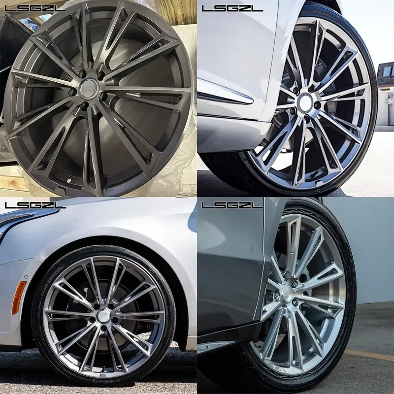 

i LSGZL Custom Forged Alloy Wheel 5x130/5x114.3/6x139.7 Concave Rim Spoke 18 20 22 26 Inch Wheels New for Range