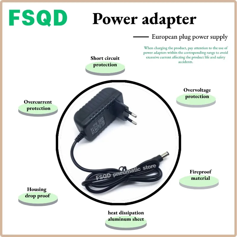5V 6V 7V 9V 12V 15V 18V 24V -1A 1.5A 2A 2.5A 3A Copper Core Wire Power Adapter European Plug Power Supply Power Cord