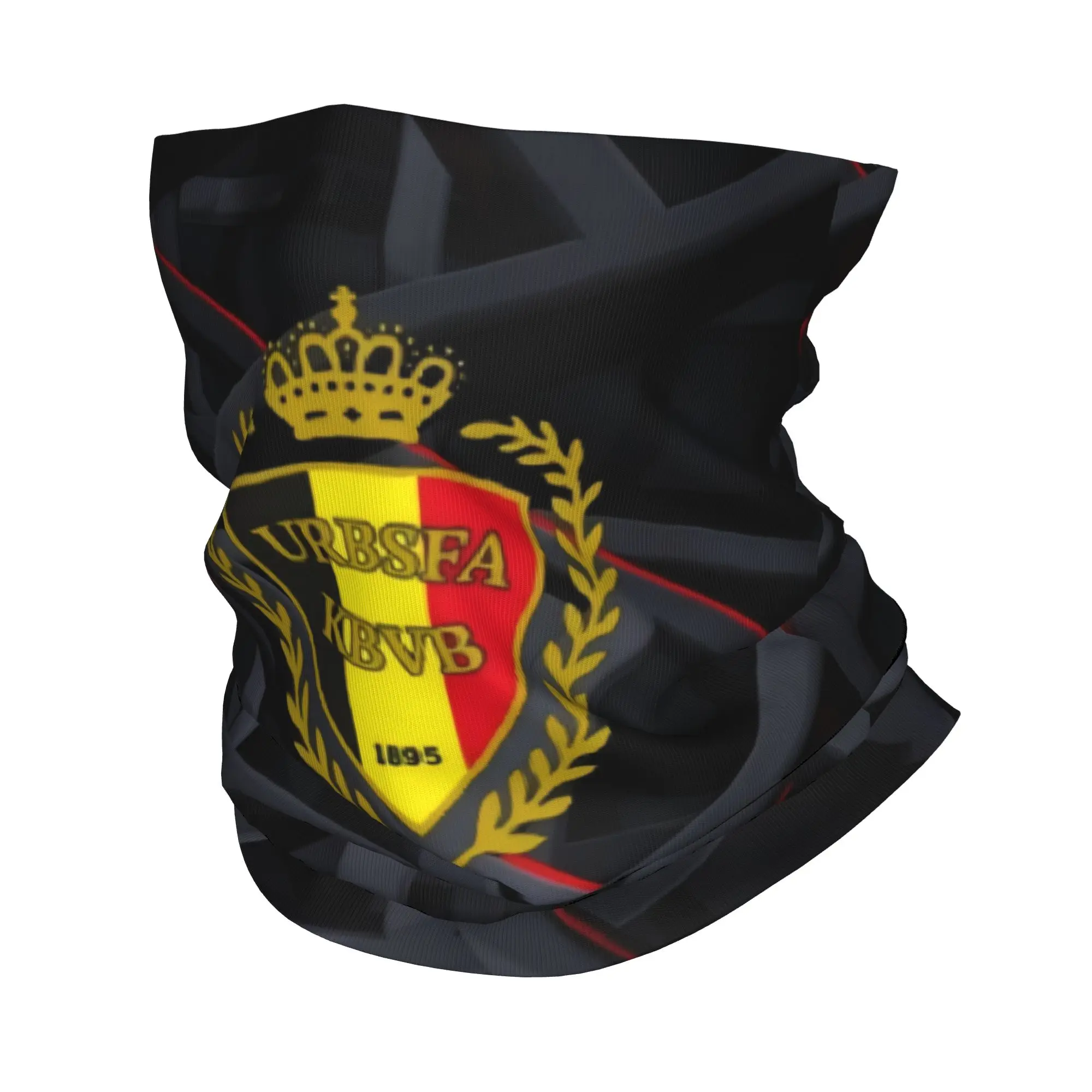 

Belgium Bandana Neck Gaiter Face Mask Balaclava Cycling Unisex Adult Breathable