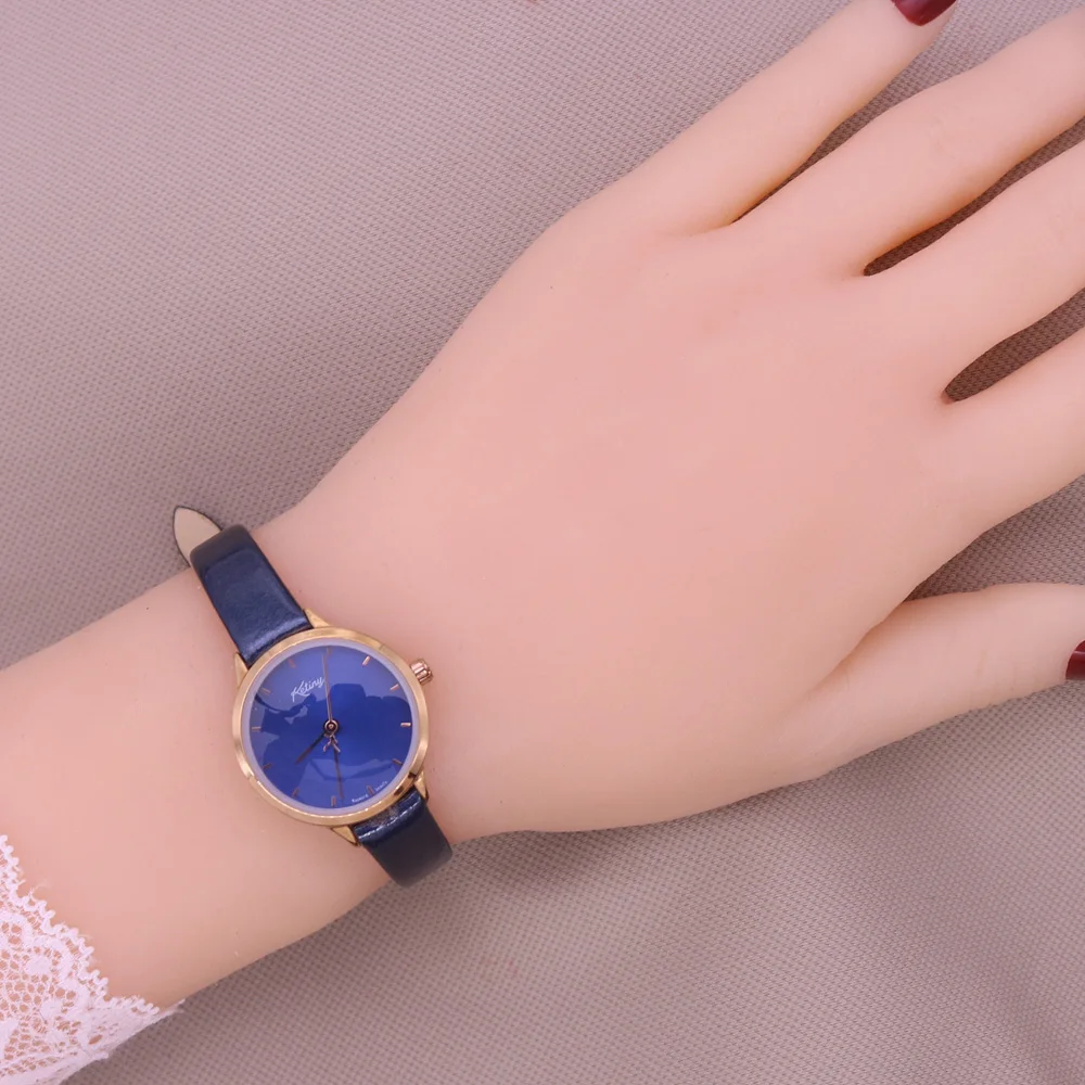 SALE!!! Discount Fine Quality Lady Women's Watch Japan Mov't Fashion Hours Bracelet Real Leather Girl's Birthday Gift No Box