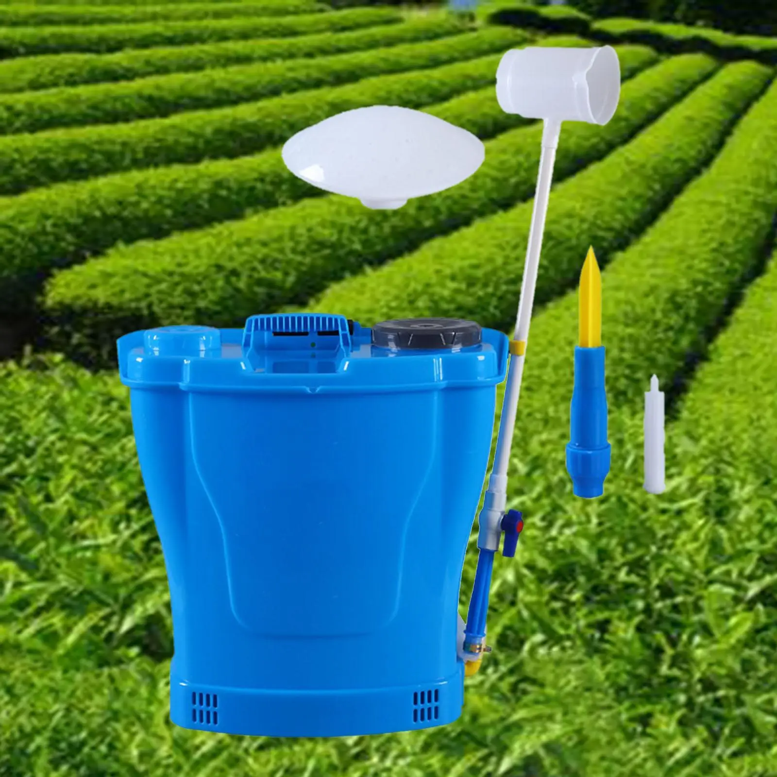 

Ручной инструмент для нанесения жидкого удобрений на 30 л с несколькими насадками, ведро для переноски водорастворимого удобрения, универсальное