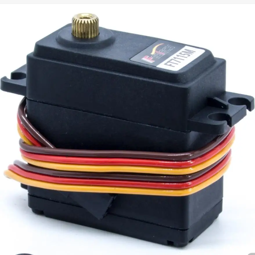 Feetech FT7115M 15 kg Servo 25T Metal Gear 996/995 kompatibel für RC Hubschrauber Roboterarm programmierbares RC-Servo aus Kunststoff