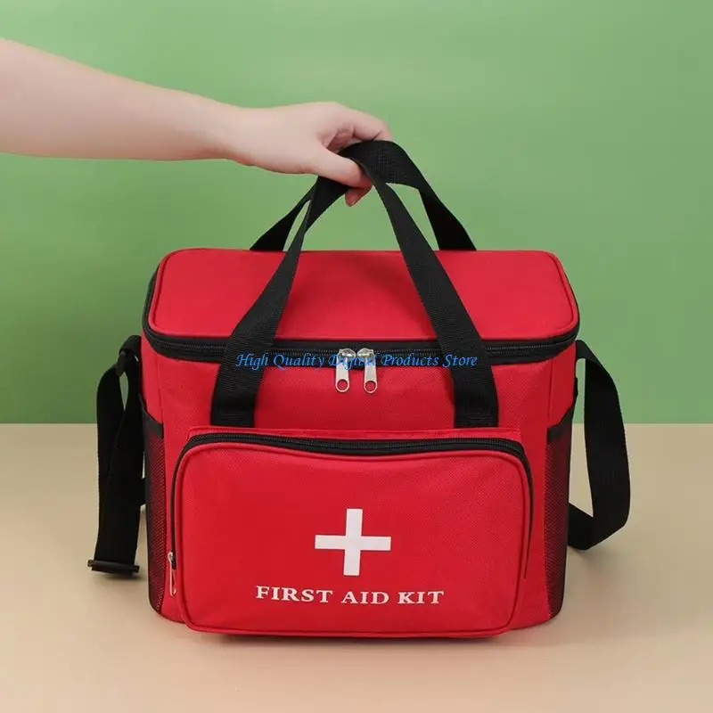 U2JE Portable Medicals Storage Organizers With Shockproof Design And Multiple Pockets For Emergency Supplies Management