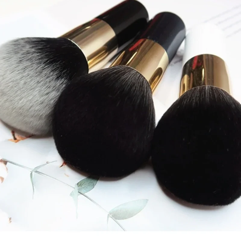 Pinsel Small Fat Pier Foundation Make-Up Pinsel Bb Cream Mushroom Pinsel No Powder No Mark Foundation Makeup Pinsel Schwarz Neu