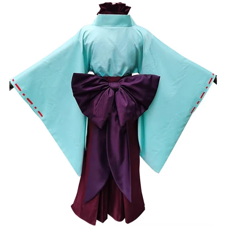 FC6 أنيمي Hanako كون aoi akane Aoi تأثيري الساحرة زي حفلة الهالوين مجموعات كاملة موحدة النساء الرجال الملابس حسب الطلب @ FC8!