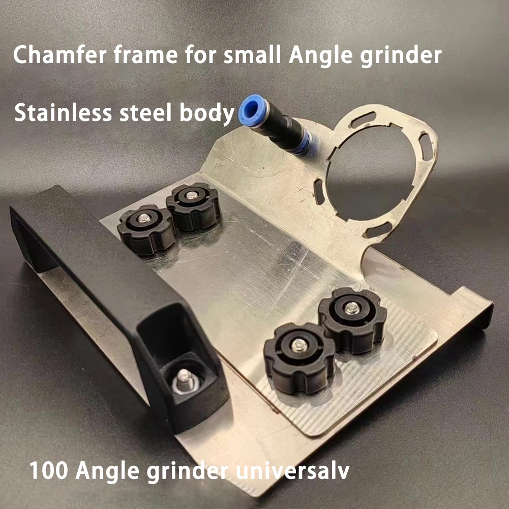 Angle Grinder Stand For Tile 45° Chamfer Cutting,Adjustable Angle Grinder Bracket For 100-type Angle Grinders With 45mm Maximum