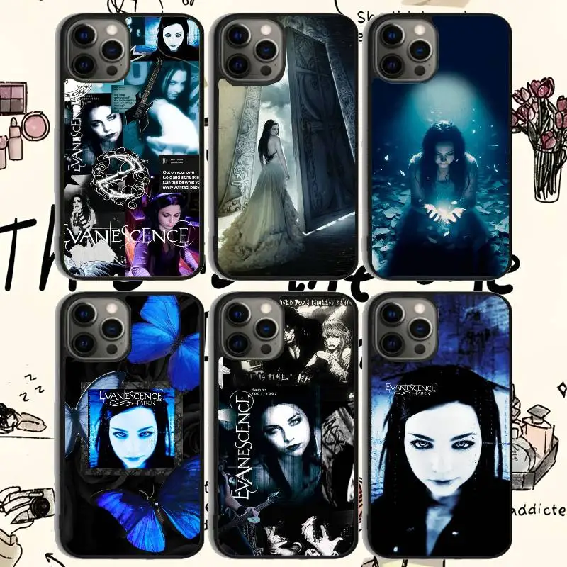

E-Evanescence A-Amy Lee Phone Case 11-16 Series TPU Stylish Frosted Mirror , Non-Slip And Drop-Resistant