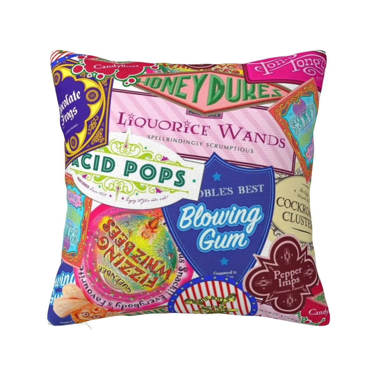 

Wizard Candy Throw Pillow Decorative Cushions Pillow Cover Throw Pillow Covers Christmas Covers For Cushions