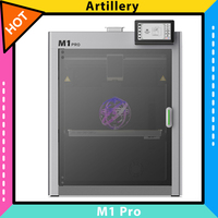 Artillery M1 Pro 3D Printer, 600mm/s, Intelligent Temperature/Smart Loop Control, Aluminum Frame, WLAN / Wi-Fi, 260*260*260mm