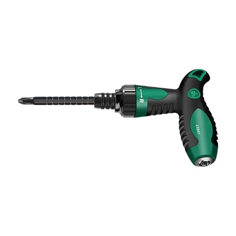 652F T-Type Screwdriver Handle Ratchet Wrench T Handle Screwdriver Hand Tool