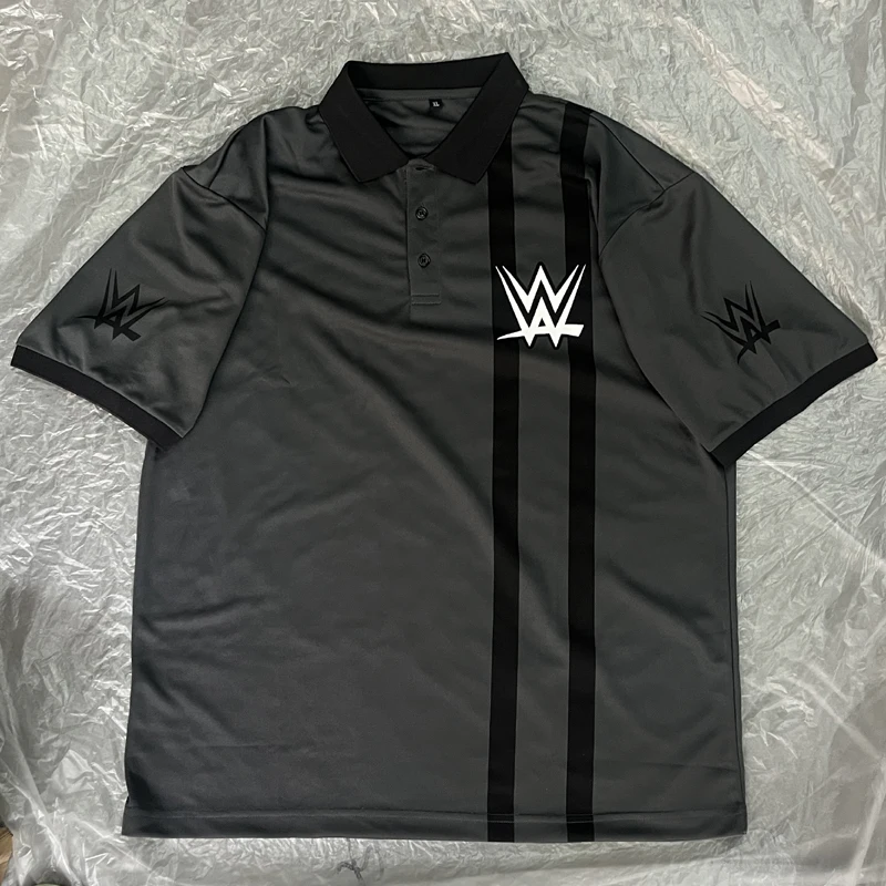 

Referee Shirt Monday Night Raw Red Logo Wrestling Official T Shirt 2025 New Breathable
