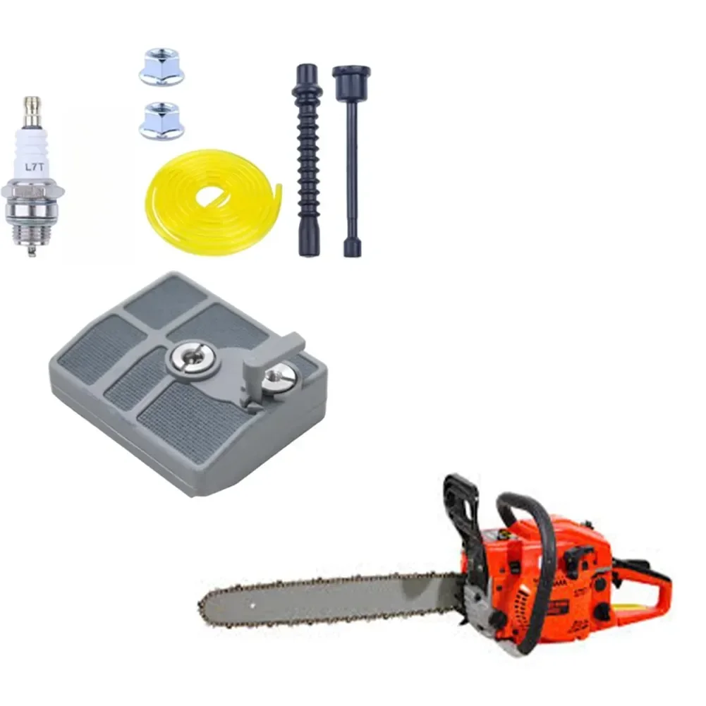 1Set 031AV Air Filter Tune-up Kit For 030 031 031AV 032 032AV Chainsaw Choke Control Bar Nuts Spark Maintenance Tool Parts