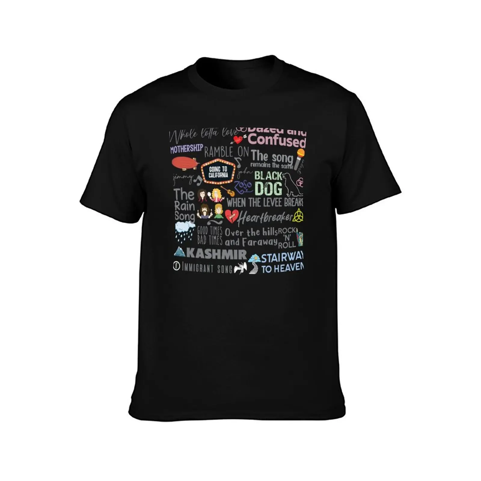 Epic Zeppelin Art T-Shirt street wear shirts graphic tee men graphic t shirts