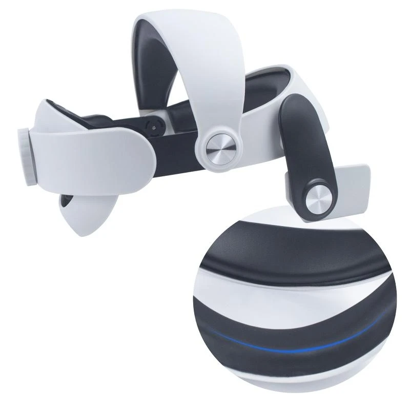for Head Strap Non-slip VR Headset Cushion Headband for Oculus Quest 2 Protector Headband Strap Ergonomic Design - view 4