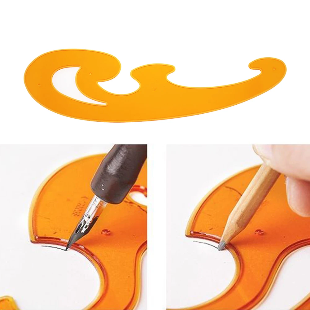 3pcs Sewing Template Ruler Drawing Tool Quilting Craft Tailor Drafting Stencil Designer Multifunctional French Curved Art Supply