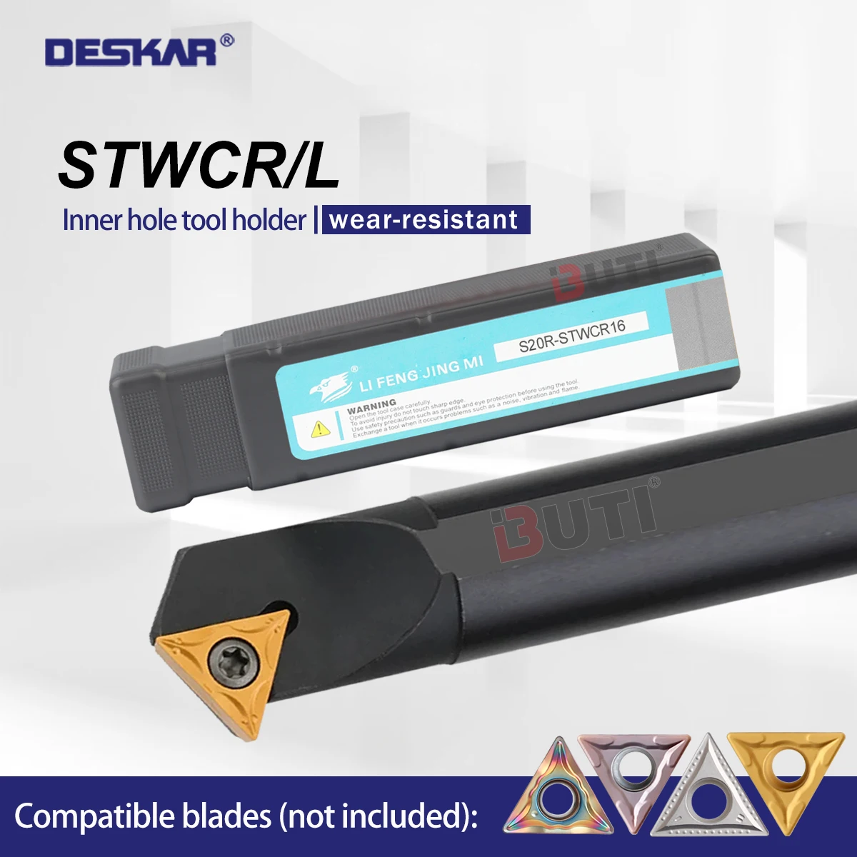 

60 Degree Inner Hole tool Holder STWCR 09/11/16 STWCL9/11/16_S08K/S10K/S12M/S14N/S16Q/S20R/S25SScrew type Inner Hole Tool Holder
