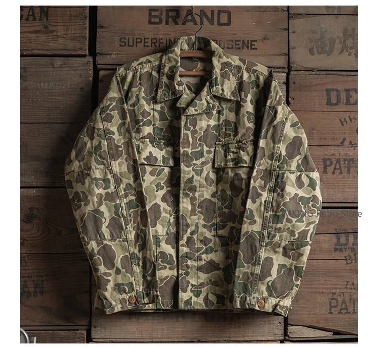 

Rugged Bronson Army M-43 Armored Force Duck Hunting Camouflage Jacket Work Jacket