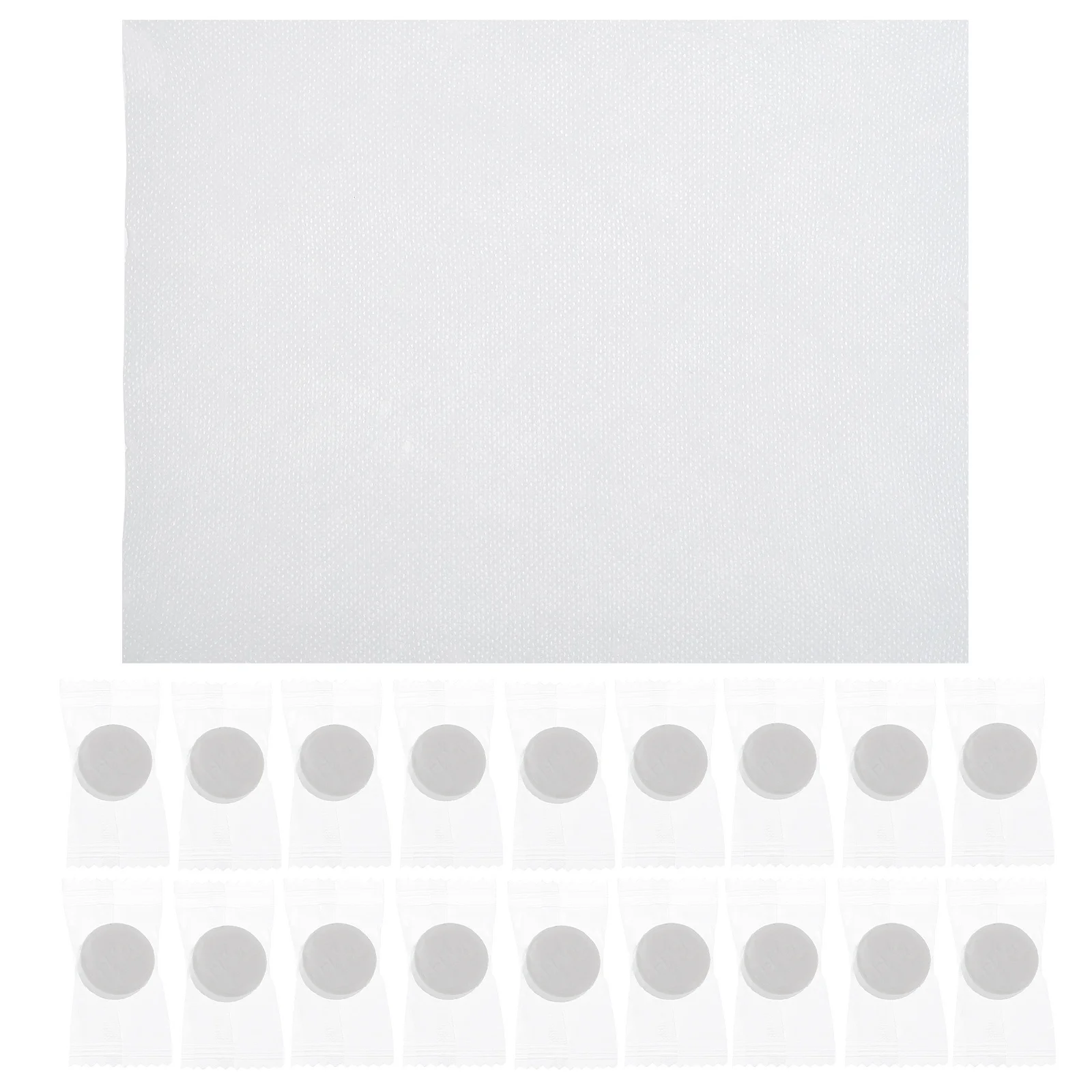 20 قطعة مناشف الوجه المضغوطة مناشف المتاح مرنة الجلد ودية السفر تنظيف الوجه الأنسجة عالية الامتصاص DIY بها بنفسك #3