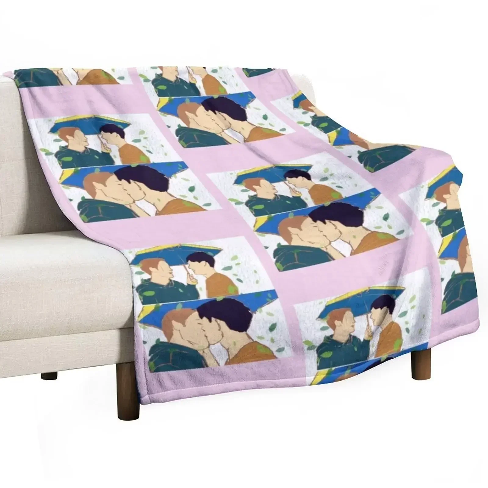 heart stopper Netflix show Throw Blanket Polar Blankets For Baby Single Weighted Nap Plush Blankets