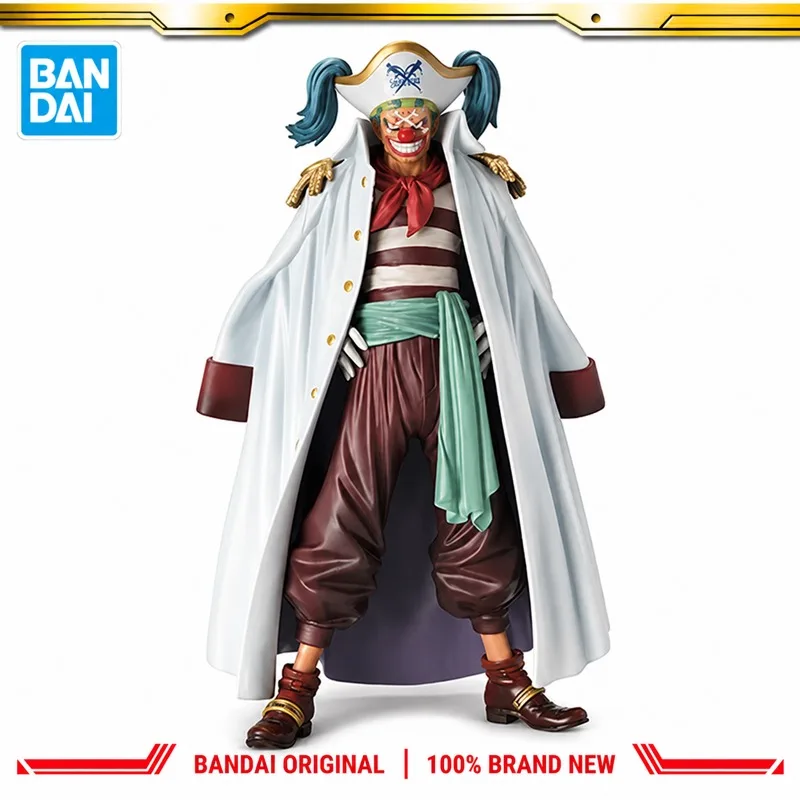 

In Stock Bandai Original Banpresto One Piece Buggy Action Figure Model Doll Brand New Boxed Anime Characters Toys Model Garage