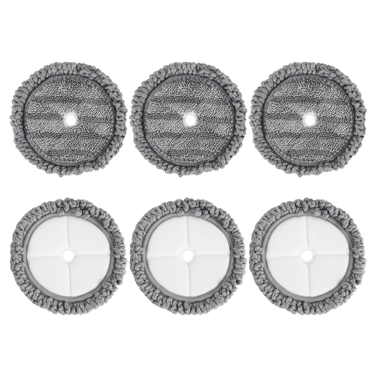 6 pçs substituição mop almofadas trapos para lg a9 vapor mop pano aspirador de pó robô máquina esfregar pano limpeza peças reposição