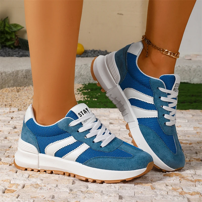 Summer Women's Casual Sneakers Comfortable Breathable Sports Shoes Women Trainers Lightweight Non-slip Woman Platform Sneakers