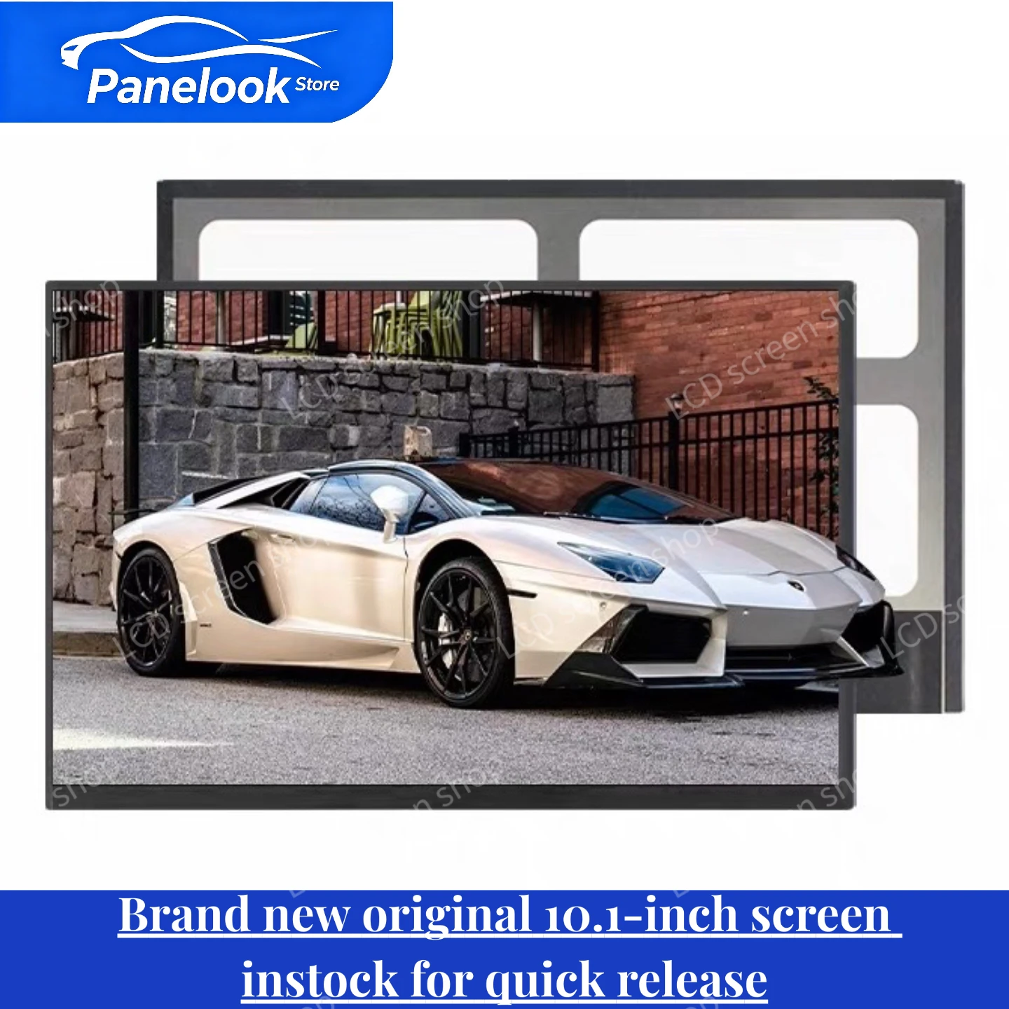 Brand-New, Genuine 10.1-Inch LCD Display GV101WXM-N81 Wide-Temperature Industrial Screen