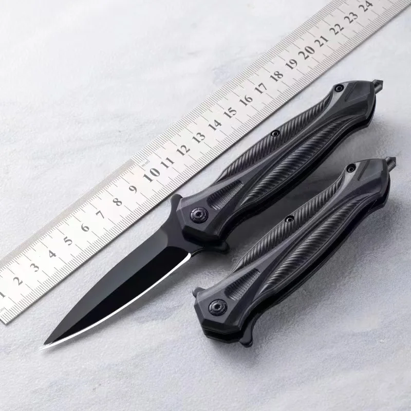 Outdoor Self-Defense Folding Knife High Hardness Carry Sharp Stainless Steel Knife Field Camping Survival Fruit Knife