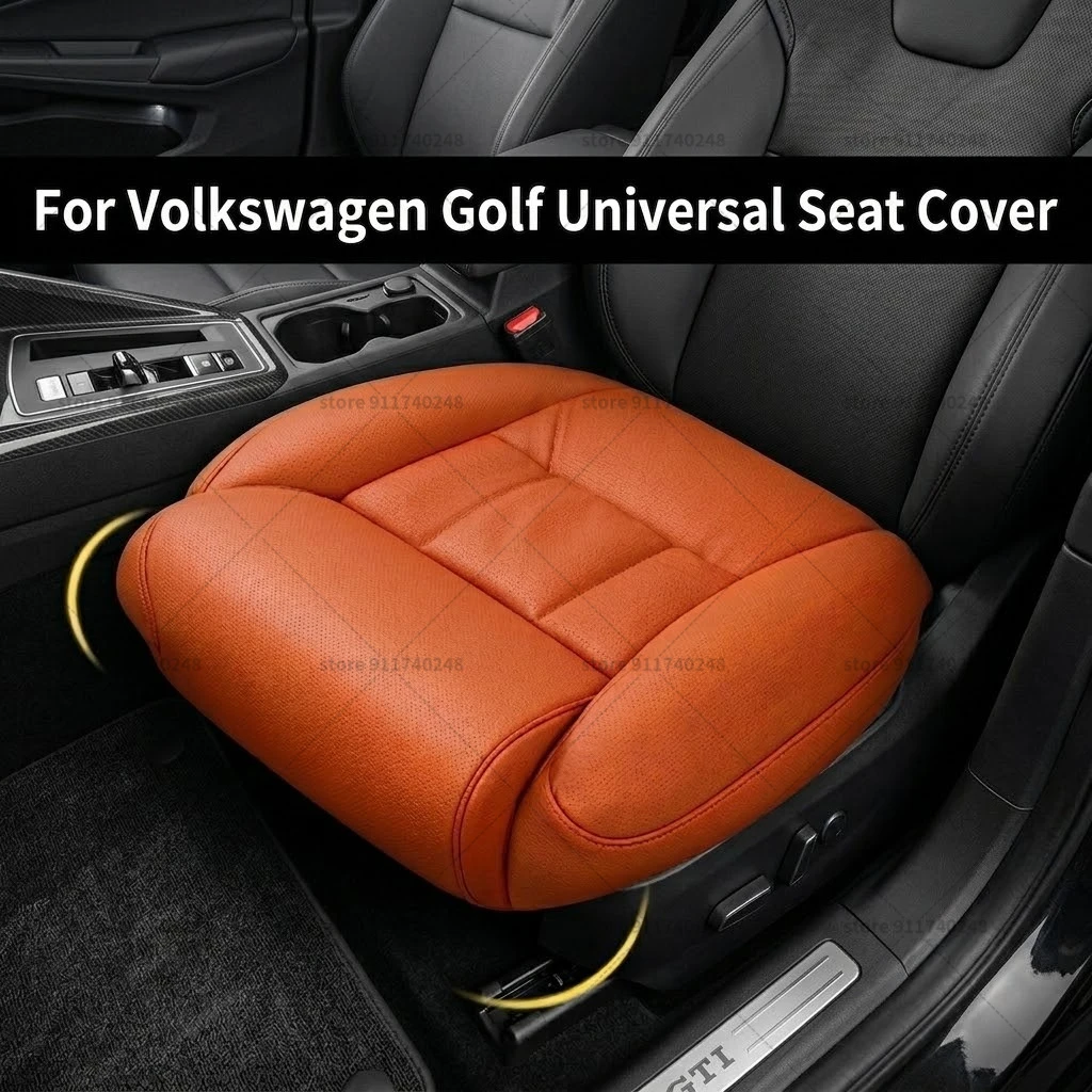 

Подушка-удлинитель для ног Volkswagen, подушка для поддержки бедер, из пены с эффектом памяти, кожаная, аксессуар для интерьера автомобиля
