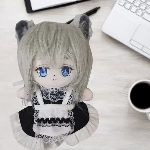 

Stuffed 20cm Game Blue Archive Suna Okami Shiroko Cosplay Plush Doll Toys for Fan Collection or Kids Friends Birthday Gift