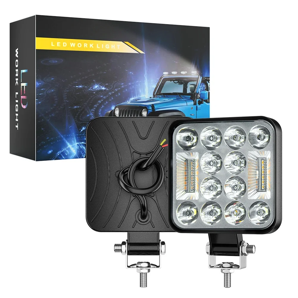 For Off-road Driving 3in LED Work Light Off Road Lamp Wide Voltage Compatibility Light Offroad DC9-80V Compatible