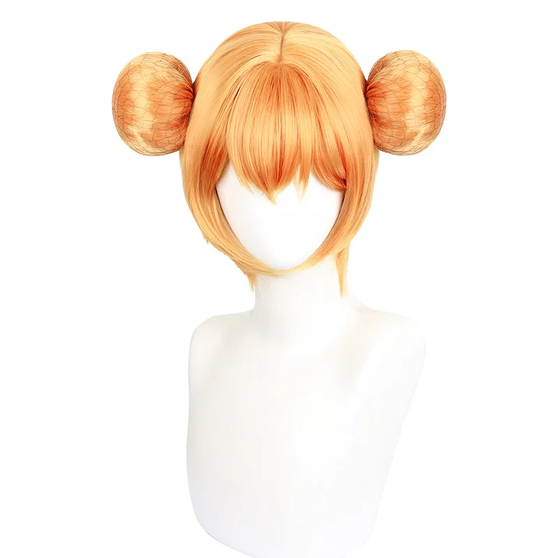 King Of Glory - Perruque de cosplay Xiaoqiao Secret Evidence Tracking - Cuir chevelu réaliste Rose Net