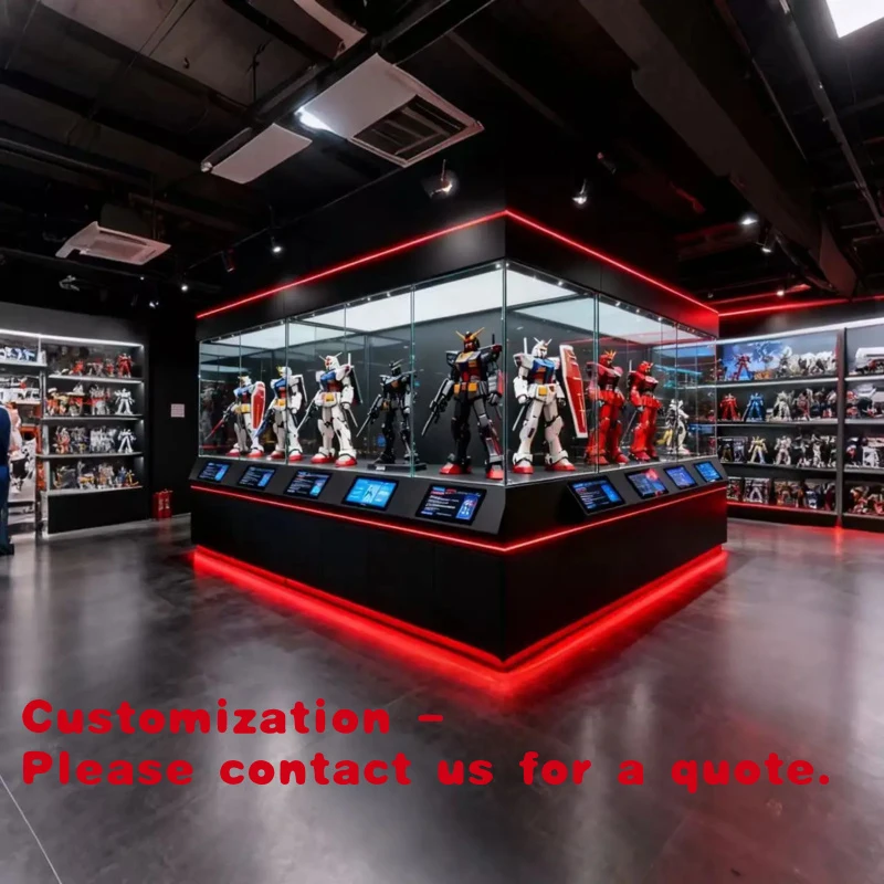 

Customize.Custom Display Units and Island Counters Trendy Figure Store Toy Shop Full Space Design