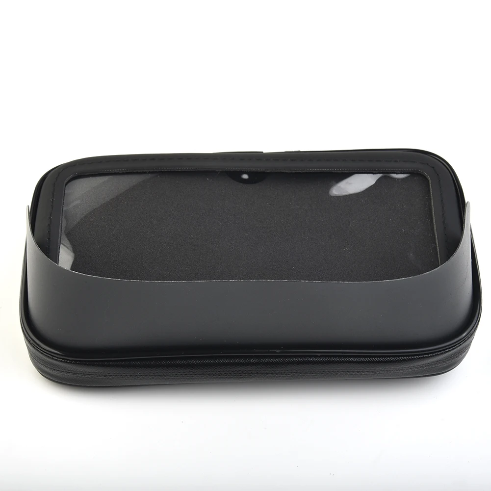 

Practical Accessories New Parts Handlebar Holder Mount Kit Set Anti Shock Mount PU+ABS Waterproof ATV Bag Black