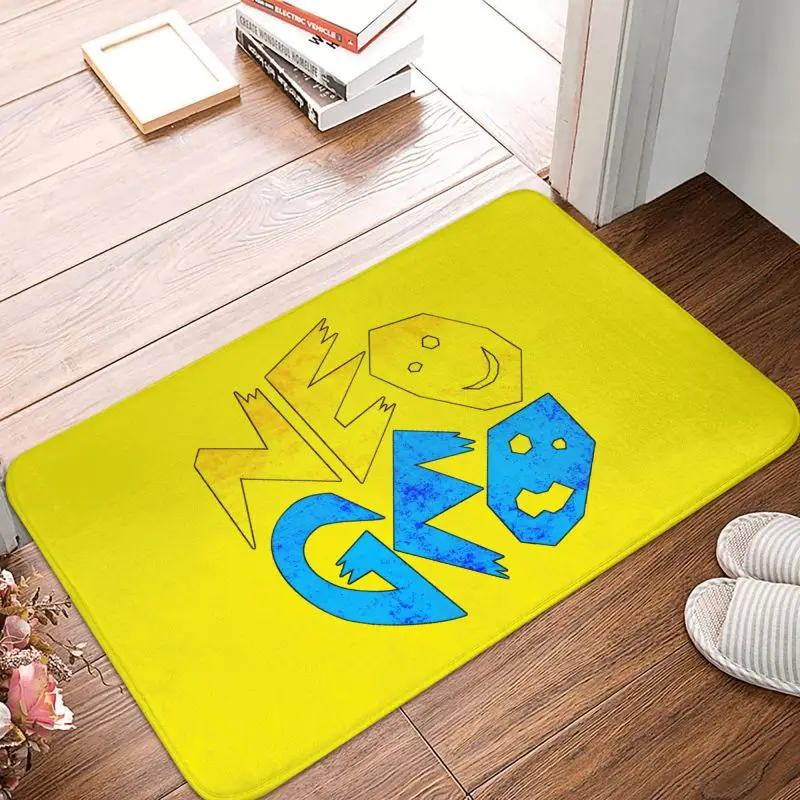 Arcade Game Neo Geo Logo Floor Door Kitchen Bathroom Mats Anti-Slip Outdoor Doormat Garden Entrance Rug Carpet Footpad