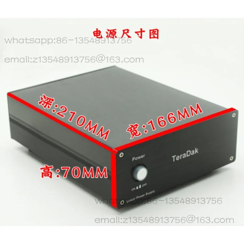 Promotion Upgrade HiFi Fever Linear Power Supply, Router, Hard Disk Box Linear Power Supply 12V/3A Ring Cow Version DC 5.5 * 2.5