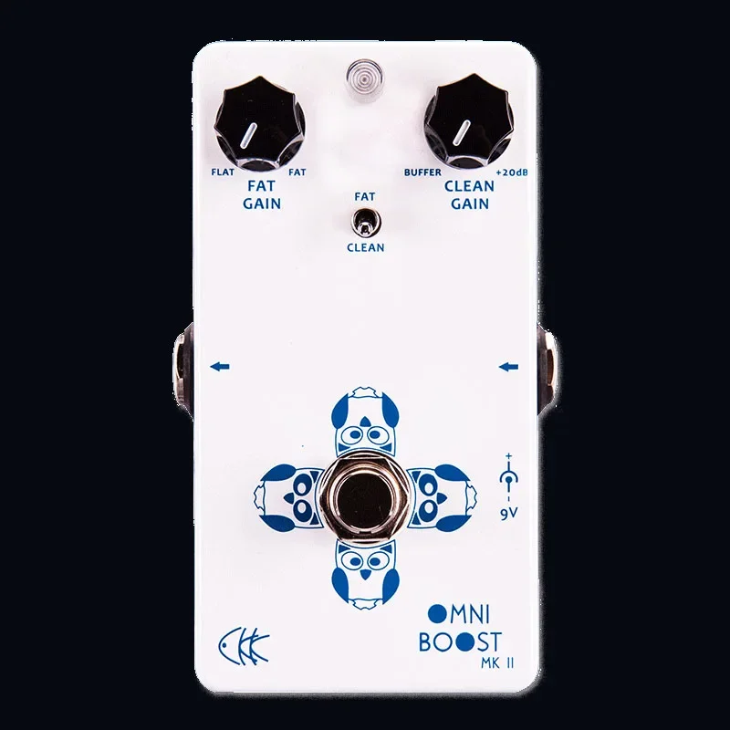 

CKK Omni Boost MK II Dual Boost & Buffer Guitar Effect Pedal Clean / Fast Boost Guitar Parts Accessory Electric Guitar Effects