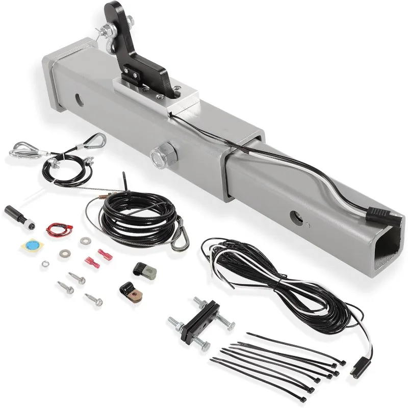 نظام فرامل مقطورة قابلة للاستخدام على طراز جهاز الاستقبال لصلبة 2 بوصة - كبح بدون جهد - سعة تصل إلى 8000 رطل - فوريًا