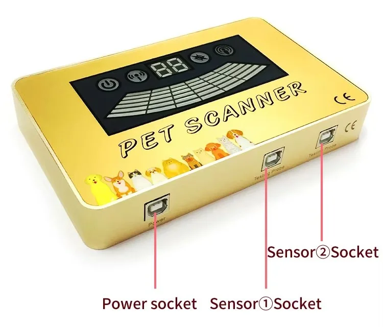 Dog Cat Pet Quantum Resonance Magnetic Analyzer PET Scanner Animal Tester With For Body Health Home Care