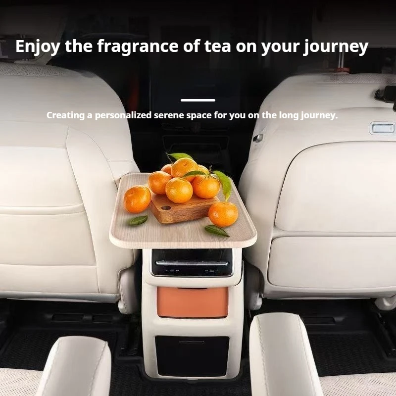 For Li Lixiang L6 L7 L8 L9 I6 I8 MEGA Car Floating Small Table Board Car Computer Dining Table Car Tray Teacup Holder Supplies