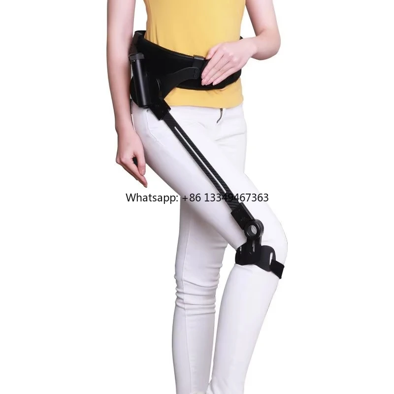 Elderly Stroke Hemiplegia Rehabilitation Walking Aid Leg Exoskeleton Gait Training Walker Leg Lift Walking Aid