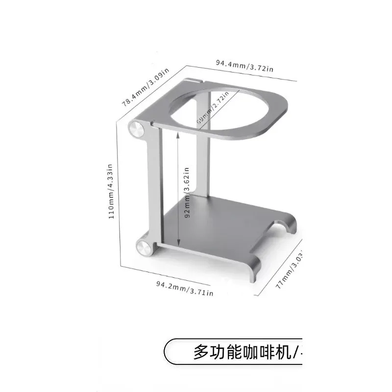 Foldable Coffee Machine Stand, Universal Portable Holder Camping Office