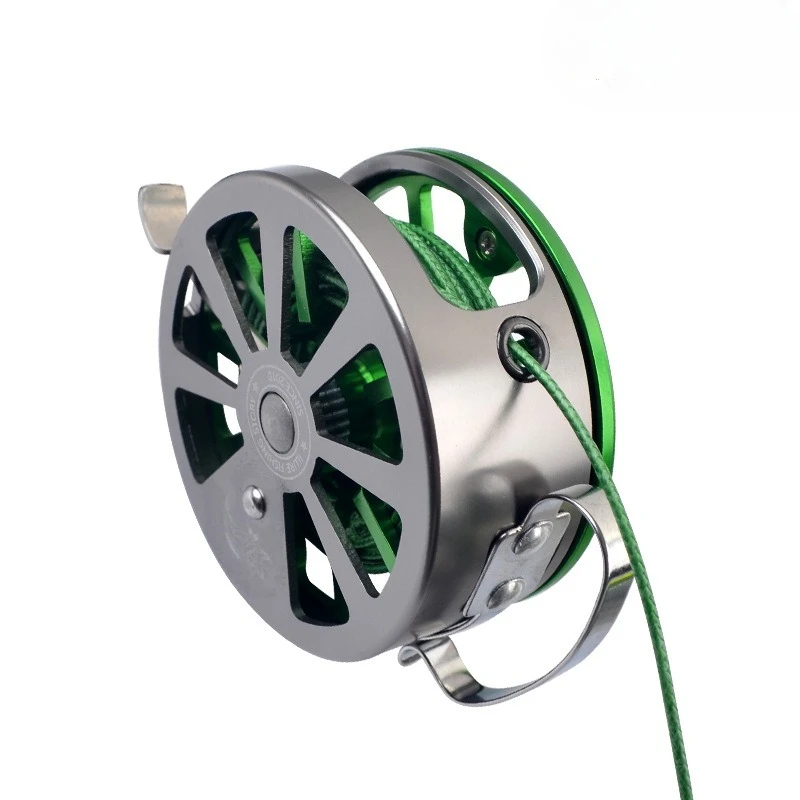 Live Fish Hook Retractable Lure Lock Fish Hook with Single Buckle, Portable Fishing Wheel Fish Handler